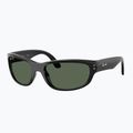Детски слънчеви очила Ray-Ban Balorama Bio Based black/dark green 4