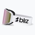 Скиорскa маска Bliz G004 matte white/brown/pink multi 4