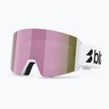 Скиорскa маска Bliz G003S matte white/brown/pink multi