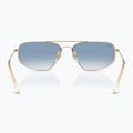 Слънчеви очила Ray-Ban RB3780 arista gold/transparent blue gradient 5