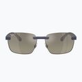 Слънчеви очила Ray-Ban RB4470 Polarized+ Lenses sand dark blue/grey gradient chromance 2