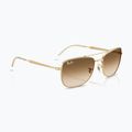 Слънчеви очила Ray-Ban Bain Bridge arista gold/brown gradient