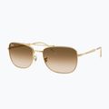 Слънчеви очила Ray-Ban Bain Bridge arista gold/brown gradient 4