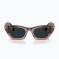Очила с камера Ray-Ban Meta Zena milky pink blush/trs grey 9