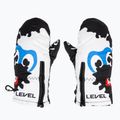 Детски скиорски ръкавици Level Lucky Mitt pk white 2