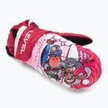 Детски скиорски ръкавици Level Animal pk bordeaux 5