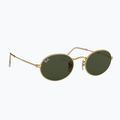 Слънчеви очила Ray-Ban Oval arista gold/green g-15