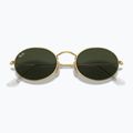 Слънчеви очила Ray-Ban Oval arista gold/green g-15 3