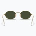 Слънчеви очила Ray-Ban Oval arista gold/green g-15 5