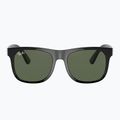 Детски слънчеви очила Ray-Ban Justin black/dark green 2