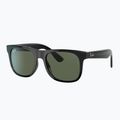 Детски слънчеви очила Ray-Ban Justin black/dark green 4