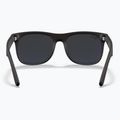 Детски слънчеви очила Ray-Ban Justin matt rubber black/blue mirror 4
