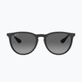 Слънчеви очила Ray-Ban Erika matt black/grey 2