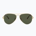 Слънчеви очила Ray-Ban Aviator Metal II gold arista/green g-15 2