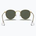 Слънчеви очила Ray-Ban Round Metal gold/green g-15 5