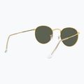Слънчеви очила Ray-Ban Round Metal gold/green g-15 6
