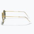 Слънчеви очила Ray-Ban Round Metal gold/green g-15 7