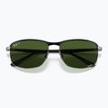 Слънчеви очила Ray-Ban Rb3671 Polarized+ Lenses black silver/dark green polarized+ 3