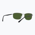 Слънчеви очила Ray-Ban Rb3671 Polarized+ Lenses black silver/dark green polarized+ 6