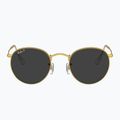 Слънчеви очила Ray-Ban Round Metal gold/black polarized 2