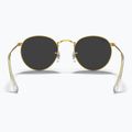 Слънчеви очила Ray-Ban Round Metal gold/black polarized 5