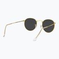 Слънчеви очила Ray-Ban Round Metal gold/black polarized 6