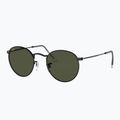 Слънчеви очила Ray-Ban Round Metal black/green g-15 4