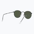 Слънчеви очила Ray-Ban Round Metal black/green g-15 6