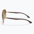 Слънчеви очила Ray-Ban RB3683 arista gold/brown 7