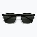 Слънчеви очила Ray-Ban RB3686 Polarized+ Lenses matte black/dark grey polarized+ 3