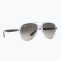 Слънчеви очила Ray-Ban RB4376 polarized transparent/grey gradient