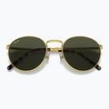 Слънчеви очила Ray-Ban New Round gold/green 3