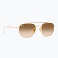 Слънчеви очила Ray-Ban RB3707 Polarized+ Lenses arista gold/brown
