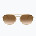 Слънчеви очила Ray-Ban RB3707 Polarized+ Lenses arista gold/brown 2