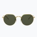 Слънчеви очила Ray-Ban Jack gold/green 2