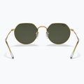 Слънчеви очила Ray-Ban Jack gold/green 5