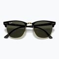 Слънчеви очила Ray-Ban Clubmaster Classic black/gold/green g-15 3