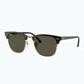 Слънчеви очила Ray-Ban Clubmaster Classic black/gold/green g-15 4