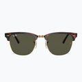 Слънчеви очила Ray-Ban Clubmaster Classic tortoiseshell/gold/green g-15 2
