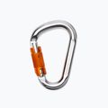 Катерачна технология Hms Snappy Cf Twist Lock L4600006 сребристо-оранжев карабинер 2C46000ZPE 2