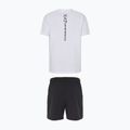 Комплект тениска и къси панталони EA7 Emporio Armani Ventus7 Travel white/black 2