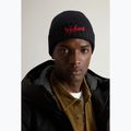 Мъжка зимна шапка Woolrich Merino Wool Logo Beanie black 6