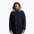 Мъжко ватирано палто Woolrich Arctic Detachable Fur Parka melton blue