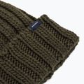 Дамска зимна шапка Woolrich Chunky Beanie dark green 3
