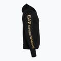 Мъжки суитшърт EA7 Emporio Armani Train Logo Series Hoodie Extended Logo Coft black/gold logo 8