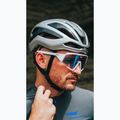 Велосипедна каска KASK Elemento silver 4