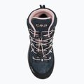 Детски ботуши за трекинг CMP Rigel Mid Wp asphalt/rose 5