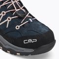 Детски ботуши за трекинг CMP Rigel Mid Wp asphalt/rose 7