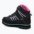 Дамски ботуши за трекинг CMP Moon Mid WP anthracite/acqua 3