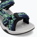 Детски сандали CMP Hamal b.blue/verde fluo 7